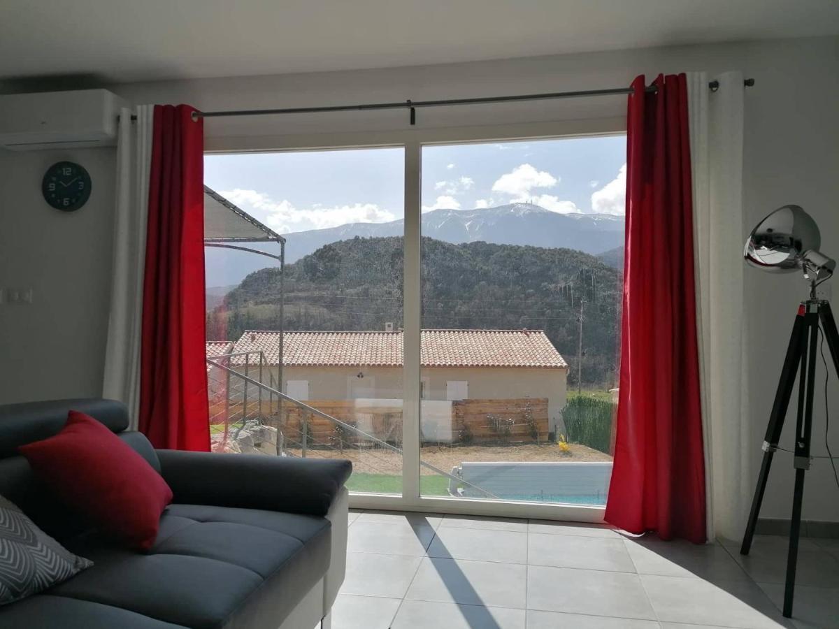 Les Villas Dorees - Villa Soleil Face Au Mont Ventoux Plaisians Exteriér fotografie