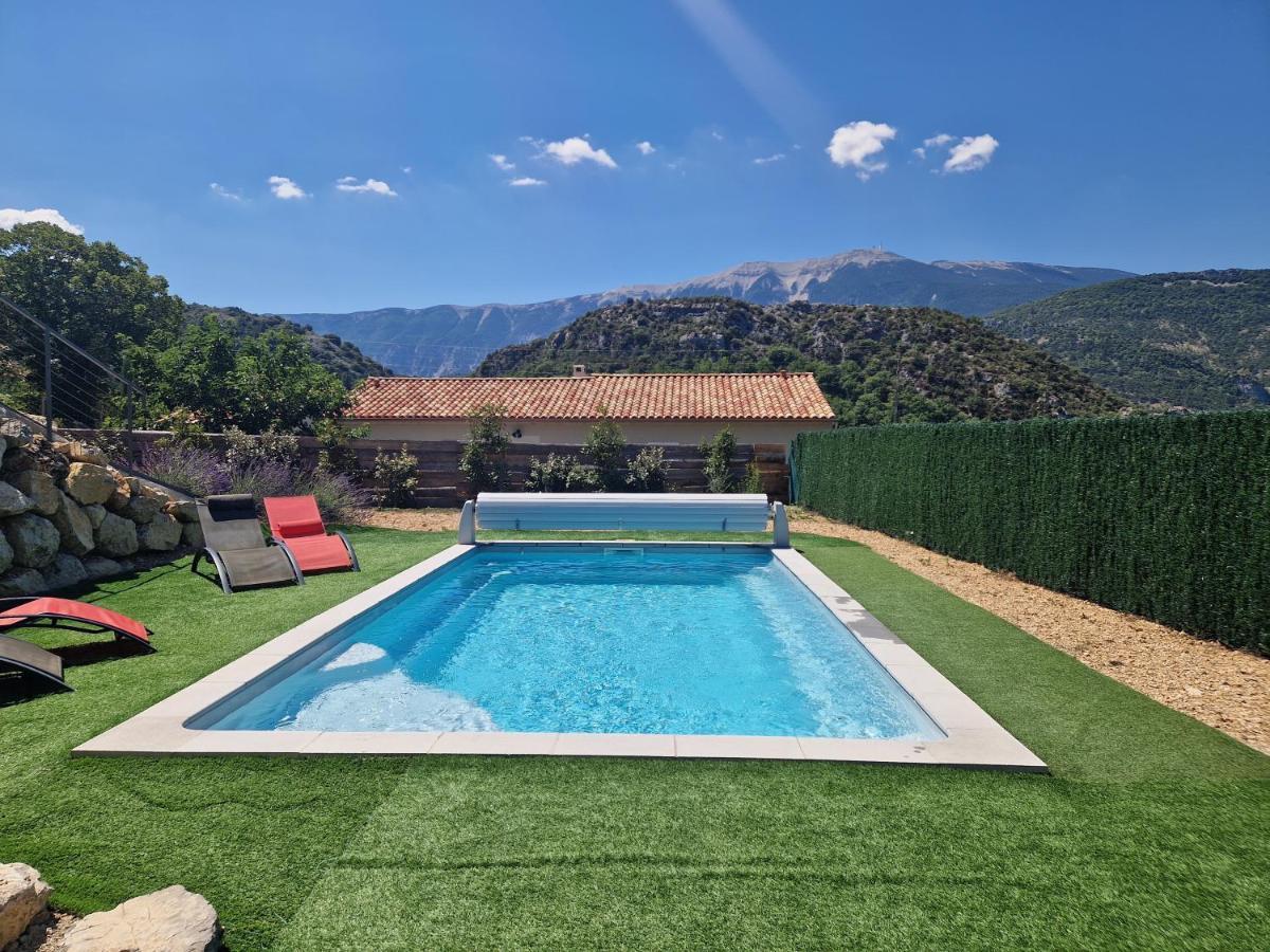 Les Villas Dorees - Villa Soleil Face Au Mont Ventoux Plaisians Exteriér fotografie