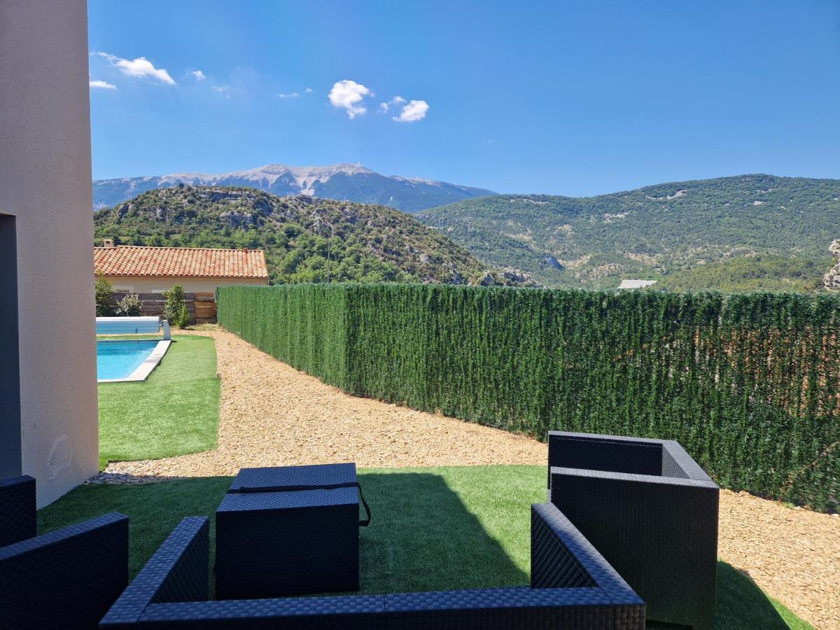 Les Villas Dorees - Villa Soleil Face Au Mont Ventoux Plaisians Exteriér fotografie