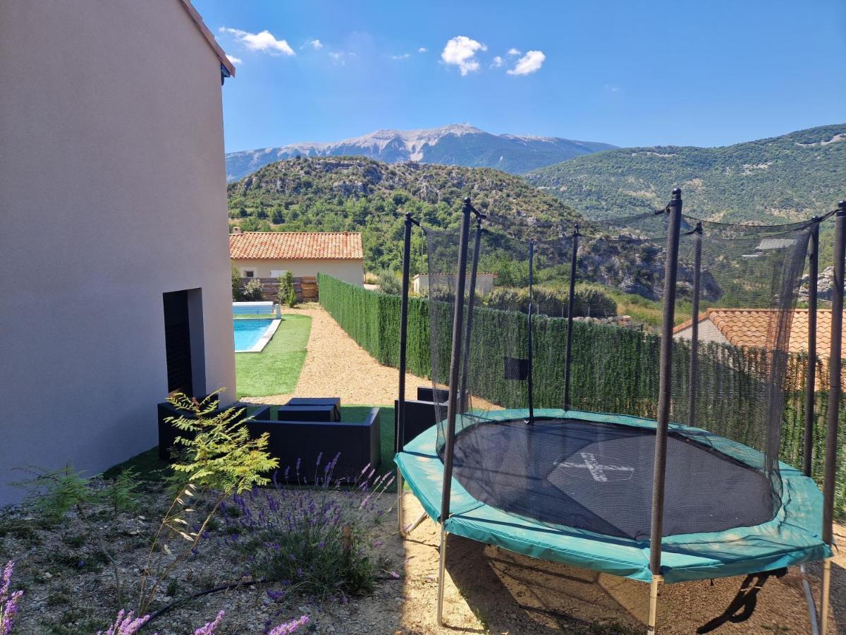 Les Villas Dorees - Villa Soleil Face Au Mont Ventoux Plaisians Exteriér fotografie