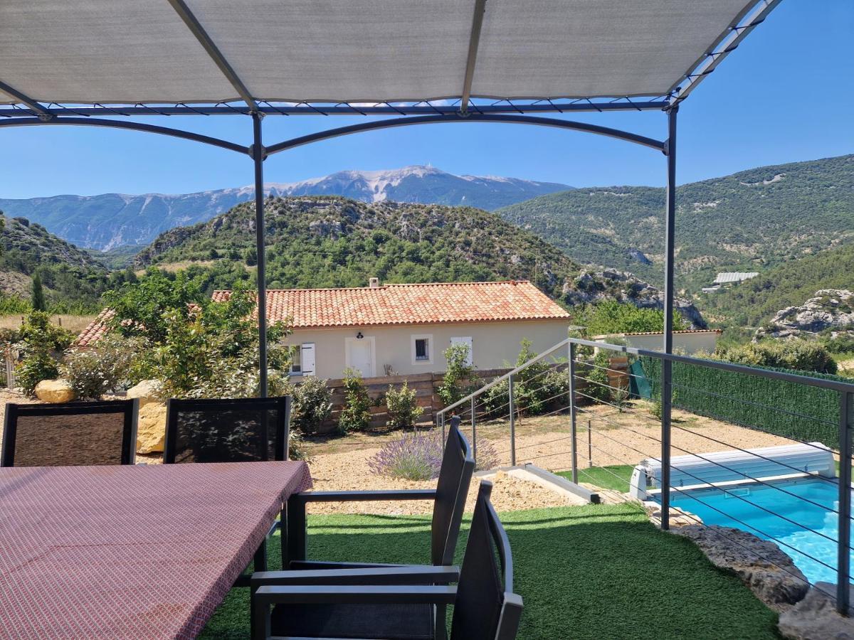 Les Villas Dorees - Villa Soleil Face Au Mont Ventoux Plaisians Exteriér fotografie